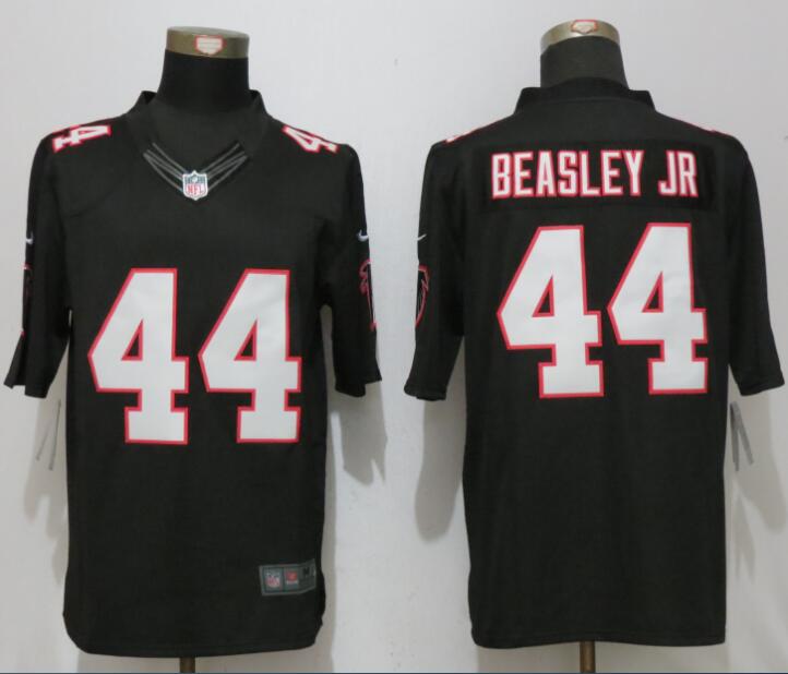 New Nike Atlanta Falcons #44 Beasley jr Black Limited Jersey